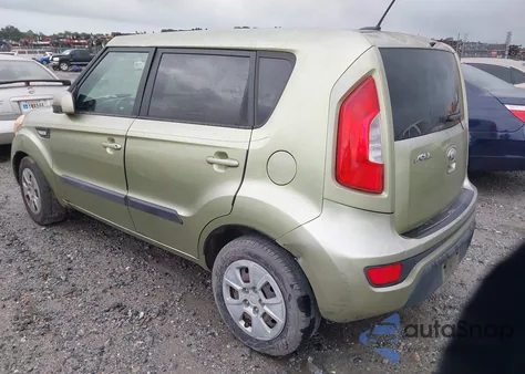 2013 Kia Soul из США, поврежденный, VIN KNDJT2A52D7561279